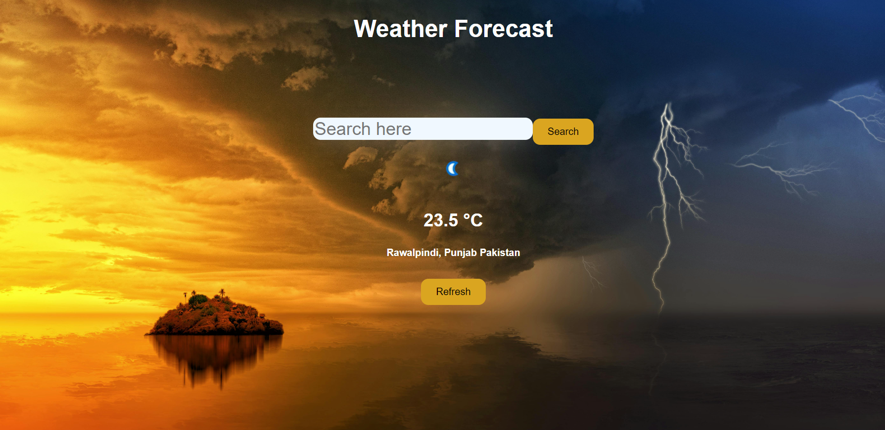 KelvinWeather screenshot